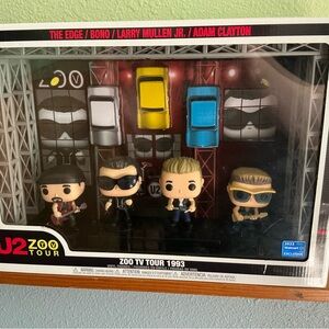 Funko Pop Zoo TV Tour U2 Pop Moment Vinyl Figures NEW